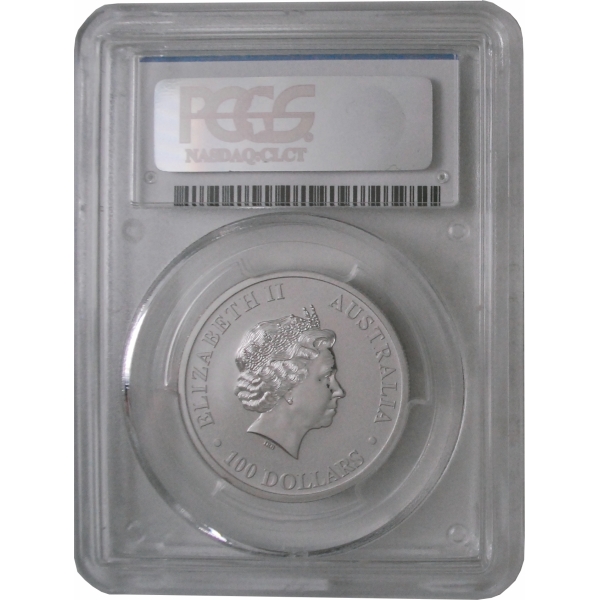 オーストラリア2011年 カモノハシ 100ドルプラチナ貨