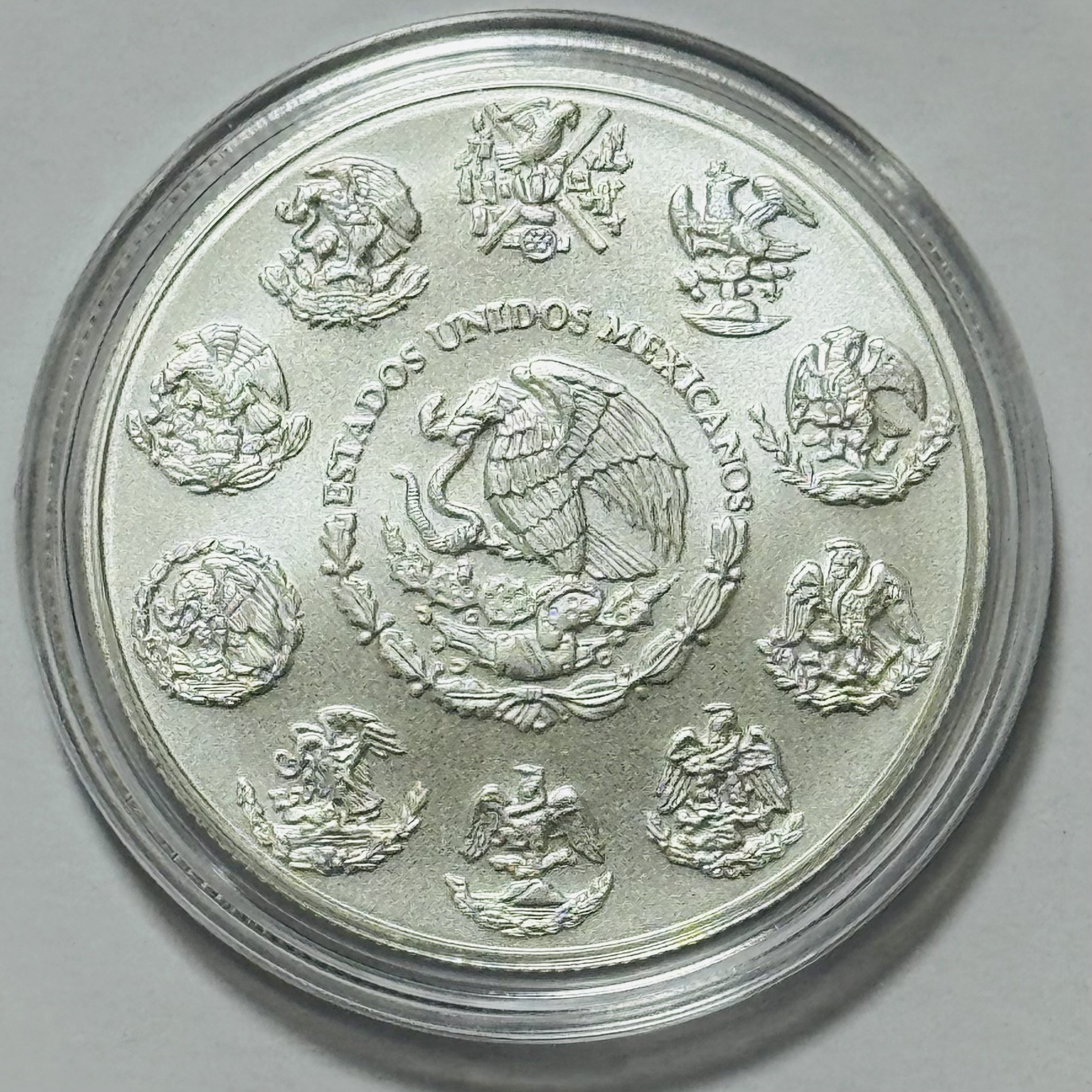 【完売】メキシコ2024年 リベルタッド 勝利の女神像 1oz銀貨〈市場完売品〉