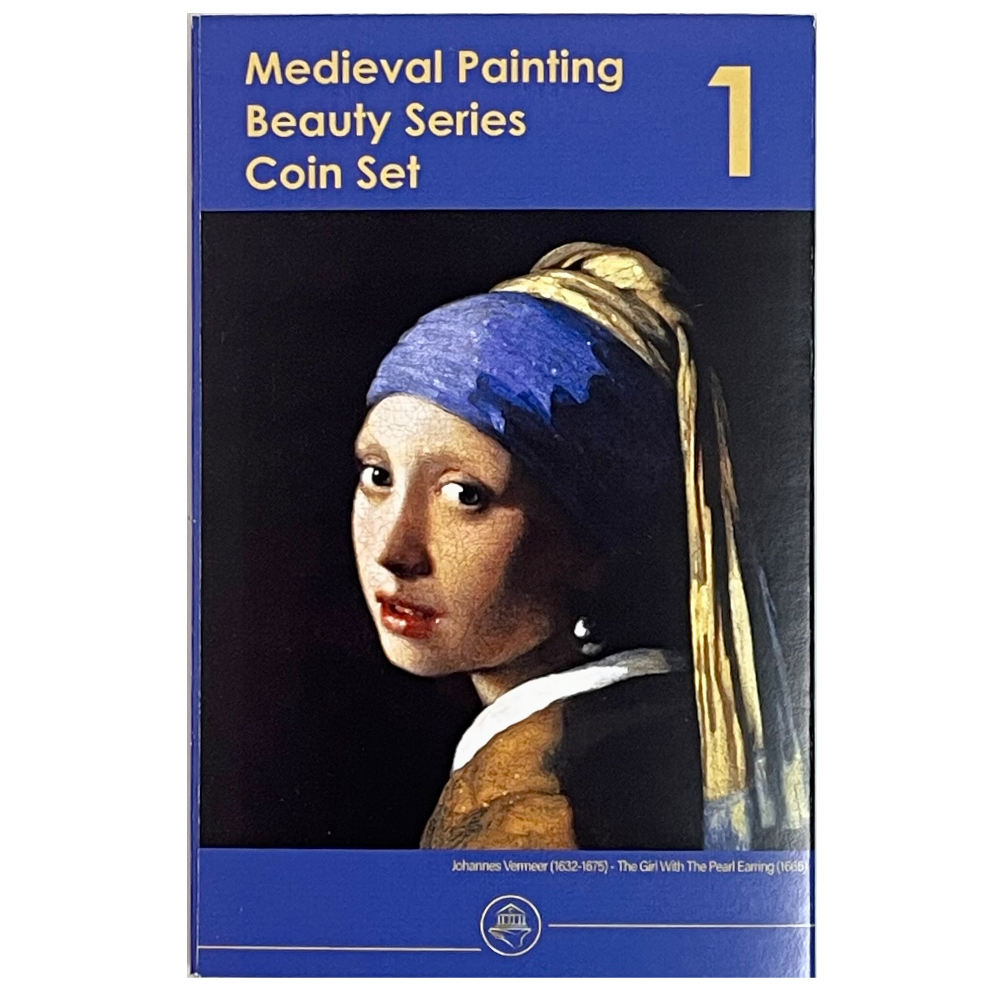 【完売】『真珠の耳飾りの少女』豪華スリーブ付 中世絵画の美人シリーズ・コインセット
