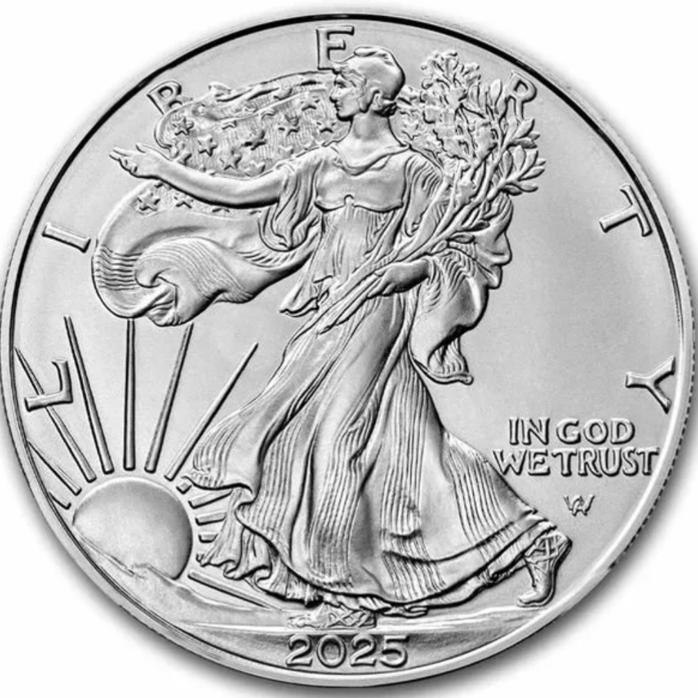 【完売】合衆国2025年 イーグル1oz1ドル銀貨〈市場完売品〉