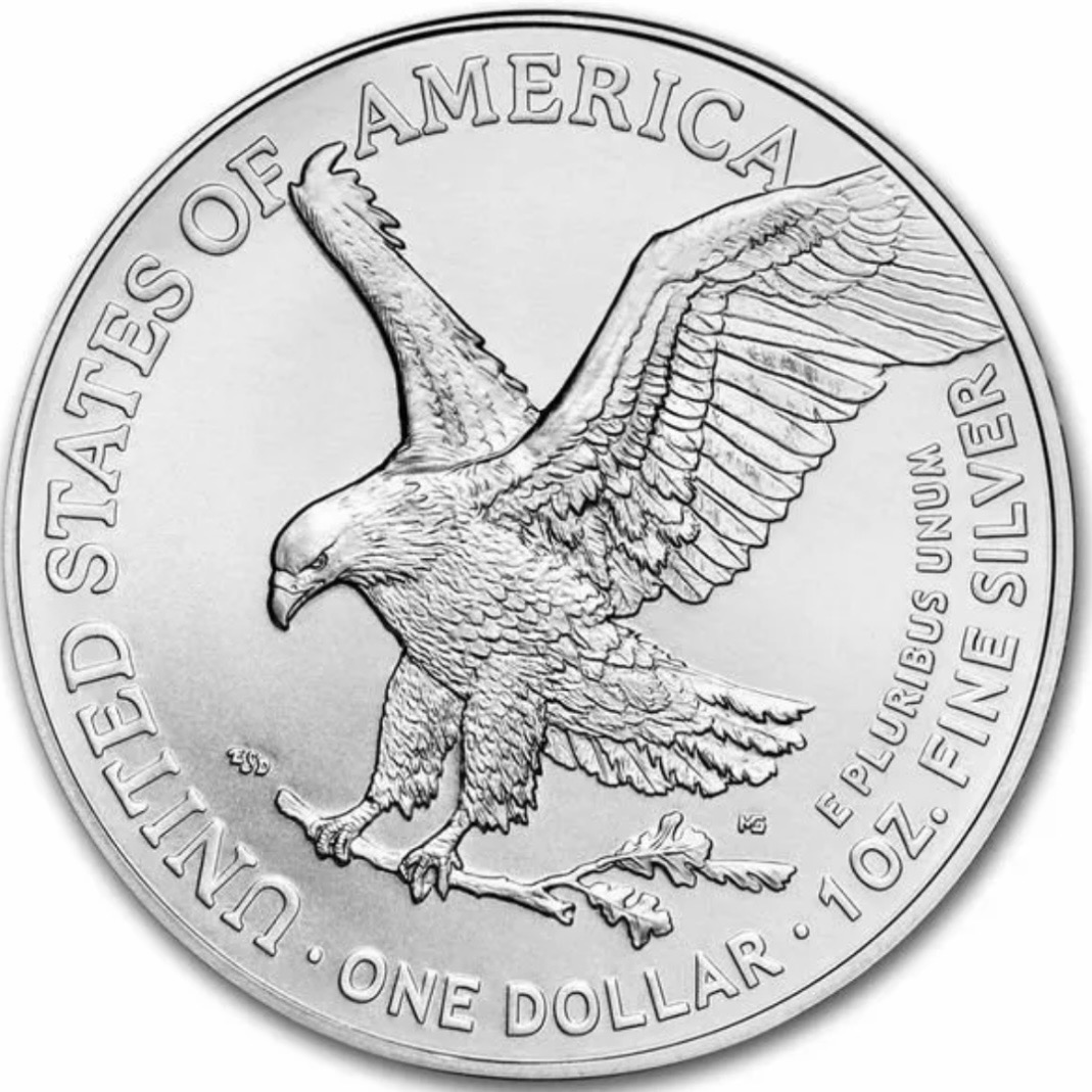 【完売】合衆国2025年 イーグル1oz1ドル銀貨〈市場完売品〉