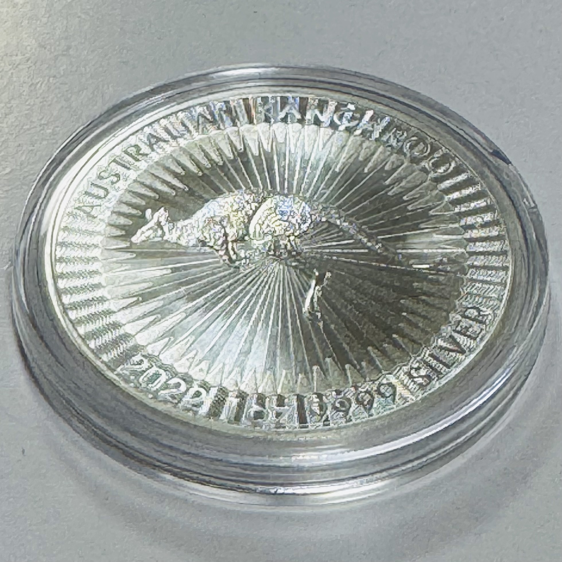 【完売】オーストラリア2022年 カンガルー1oz1ドル銀貨〈市場完売品〉