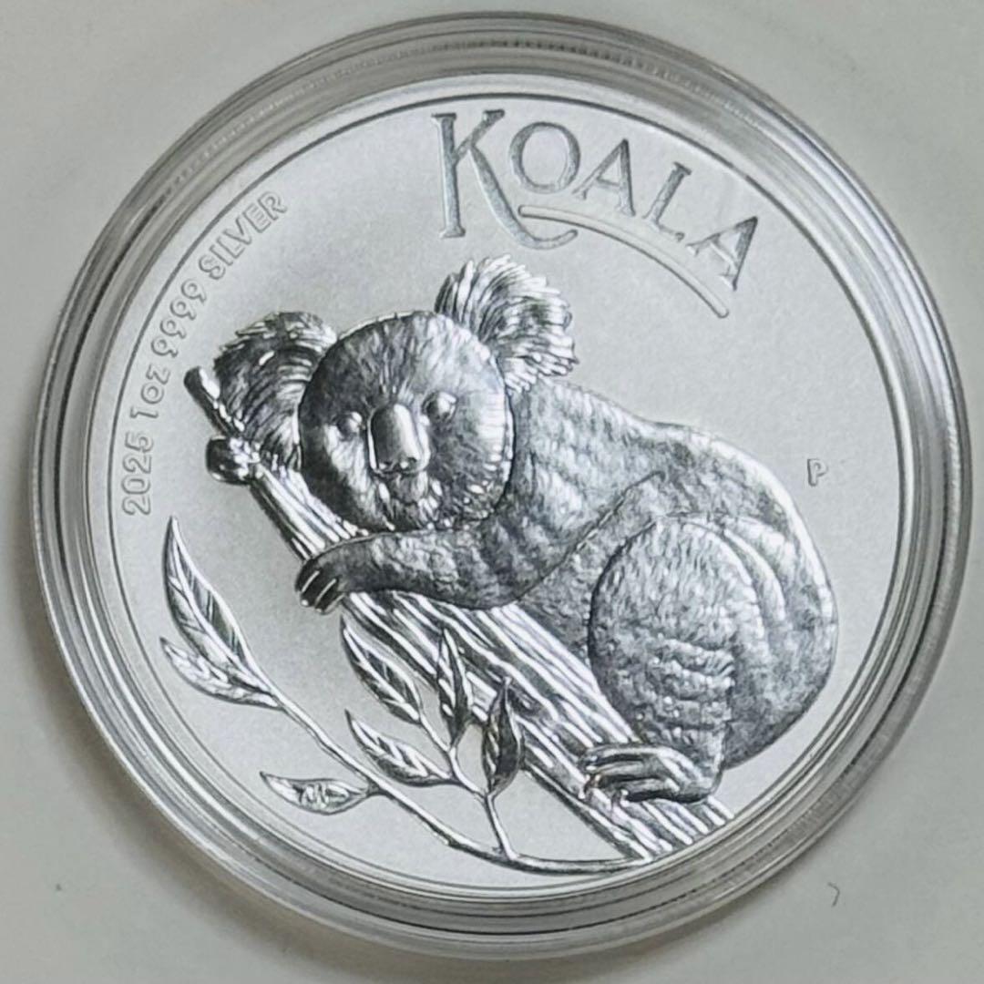 【完売】2025年オーストラリア コアラ 1オンス純銀貨 31.1g  